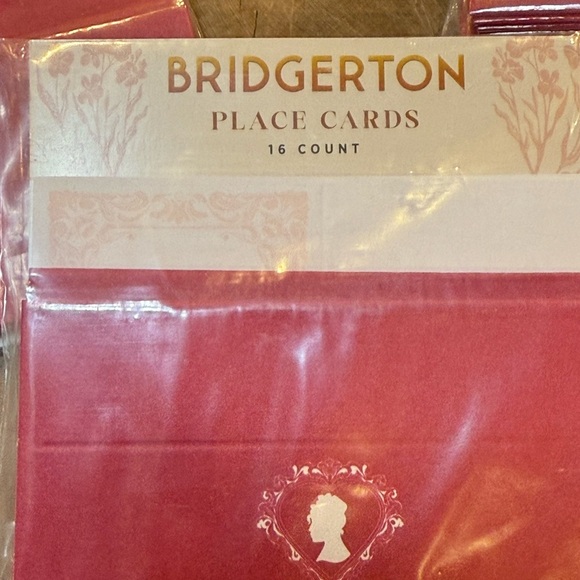 Bridgerton Tea Party Invitation’s Plates Napkins Utensil Holder Tea Pot NEW - Picture 9 of 16